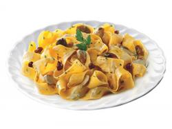Pappardelle con funghi porcini via col gusto